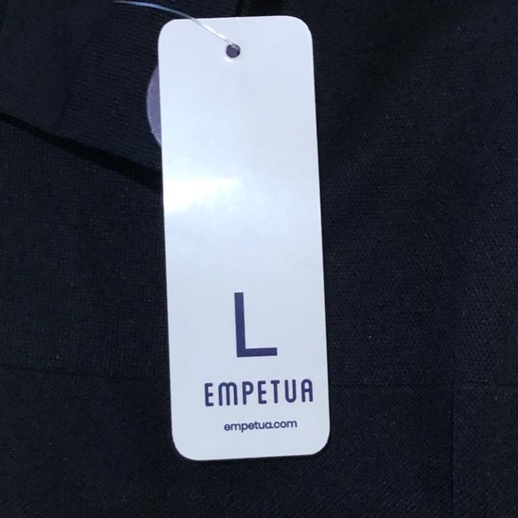 NWT $60 All Day Comfort Empetua Medium Waisted Shaping Capri Leggings Black L - Picture 2 of 9